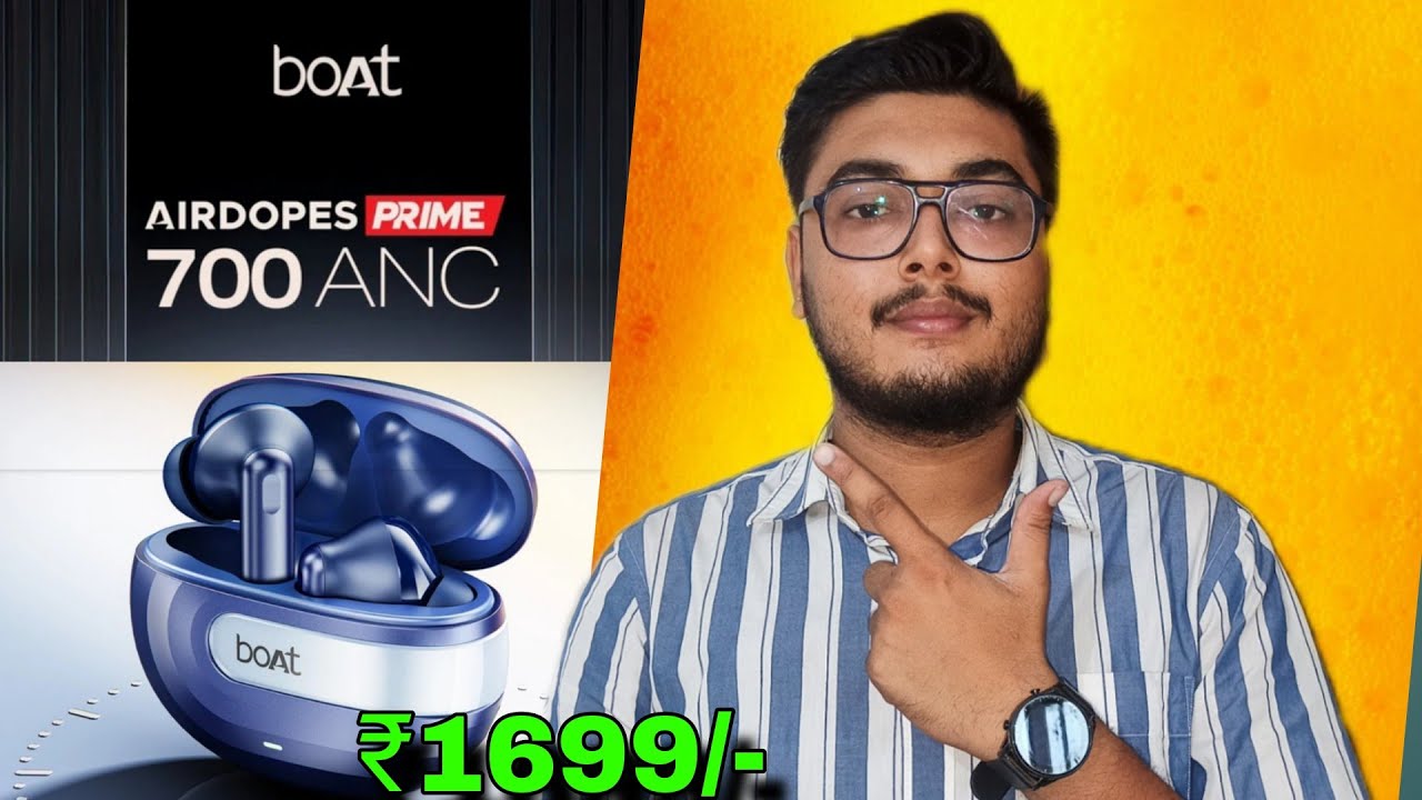 Boat Airdopes Prime 700 Launched @1699 | Boat Airdopes Prime 700 ANC | Best TWS earphone | Features🔥