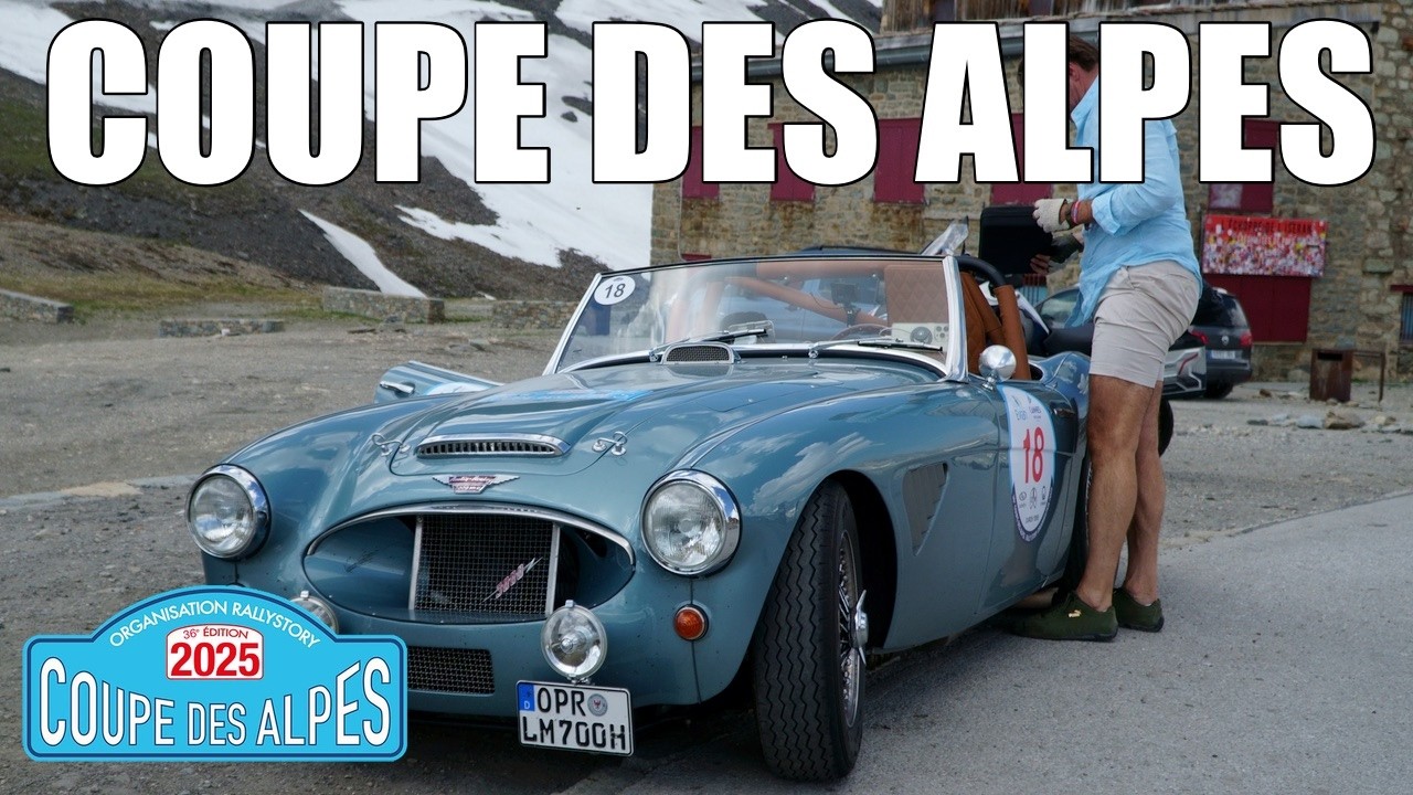 COUPE DES ALPES 2025 - FERRARI EDITION - COL DE L'ISERAN  4K