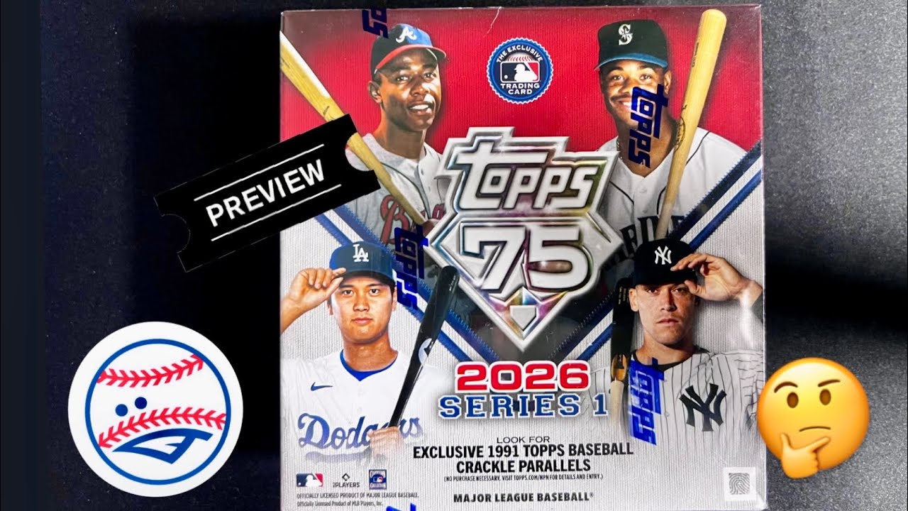 WATCH BEFORE YOU BUY!! 2026 TOPSS SERIES 1 MEGA BOX