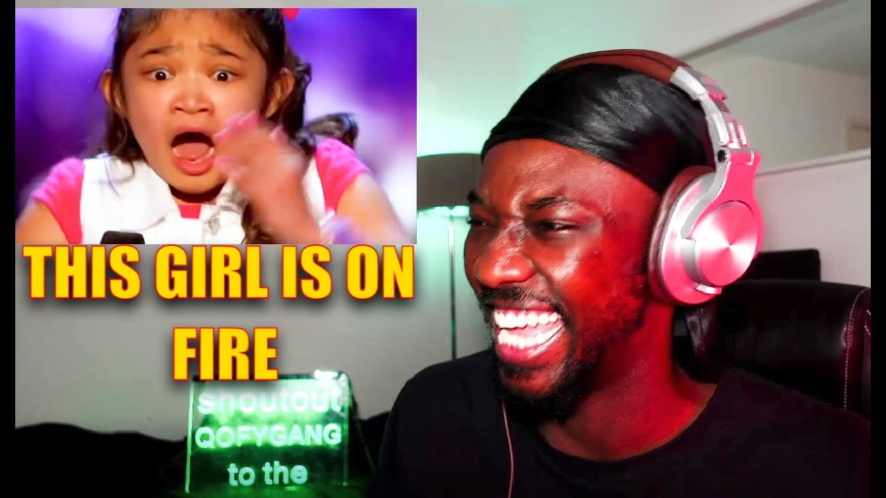 ANGELICA HALE REACTION! Girl on Fire Angelica Hale Gets the Guest GOLDEN BUZZER!