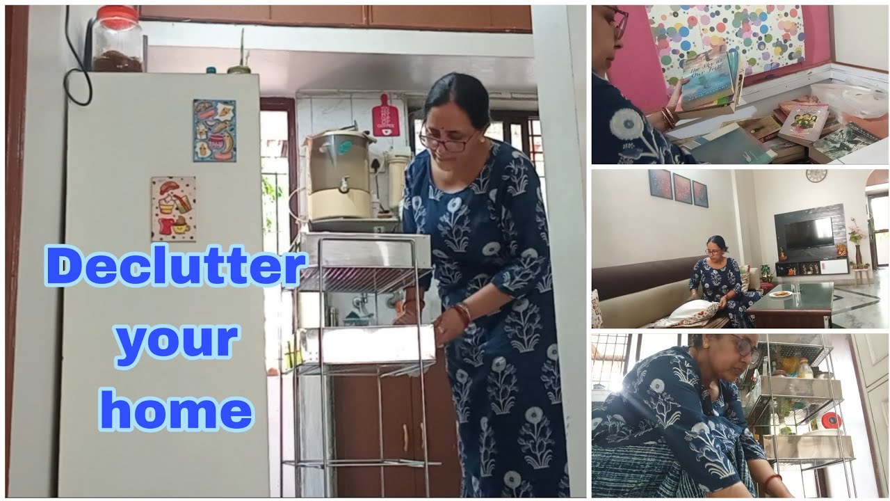 Declutter Motivation || clutter free means Tension free/organize home 🏡