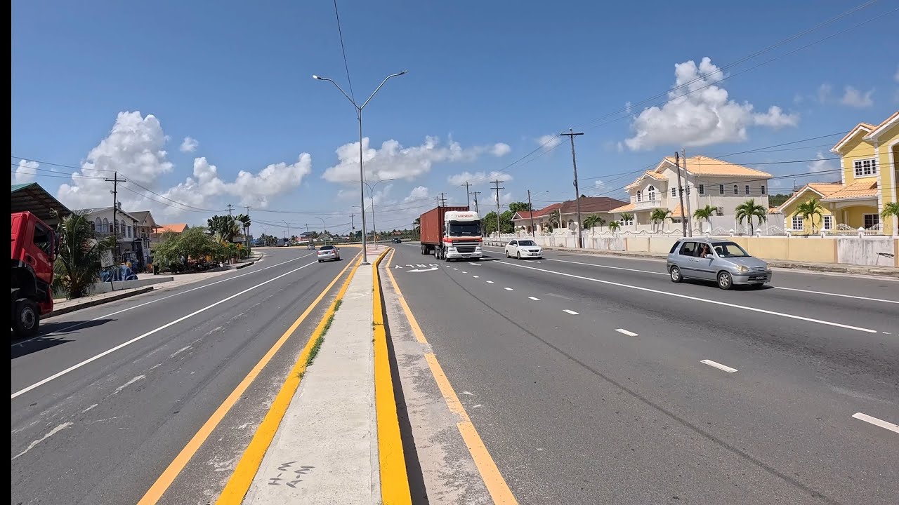 GEORGETOWN GUYANA #AFTER HOLIDAYS DRIVE AROUND