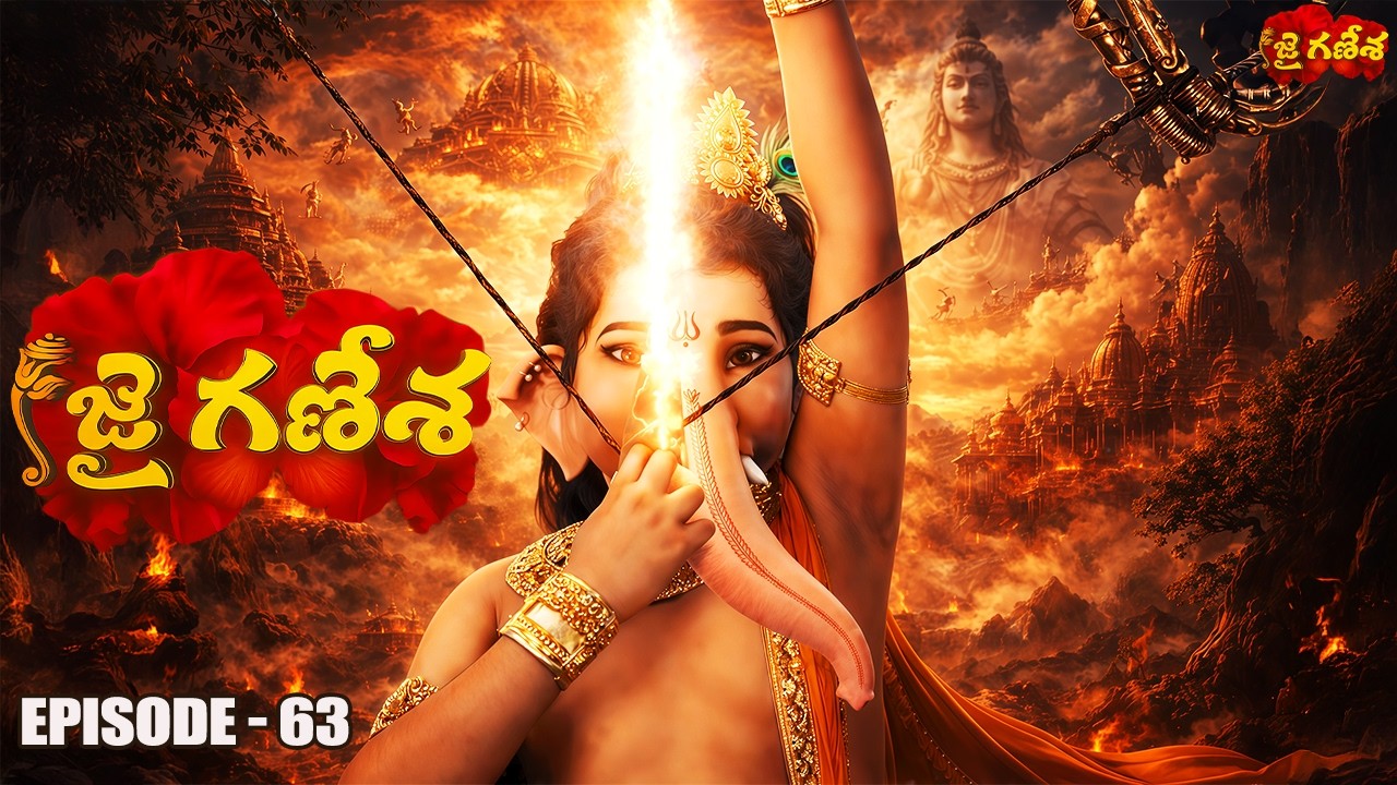 మహాకాళి విరాట్ స్వరూపం  అశుర సంహారిణి | Jai Ganesha 63| #jaiganesha #Mythology##VighnahartaGanesh