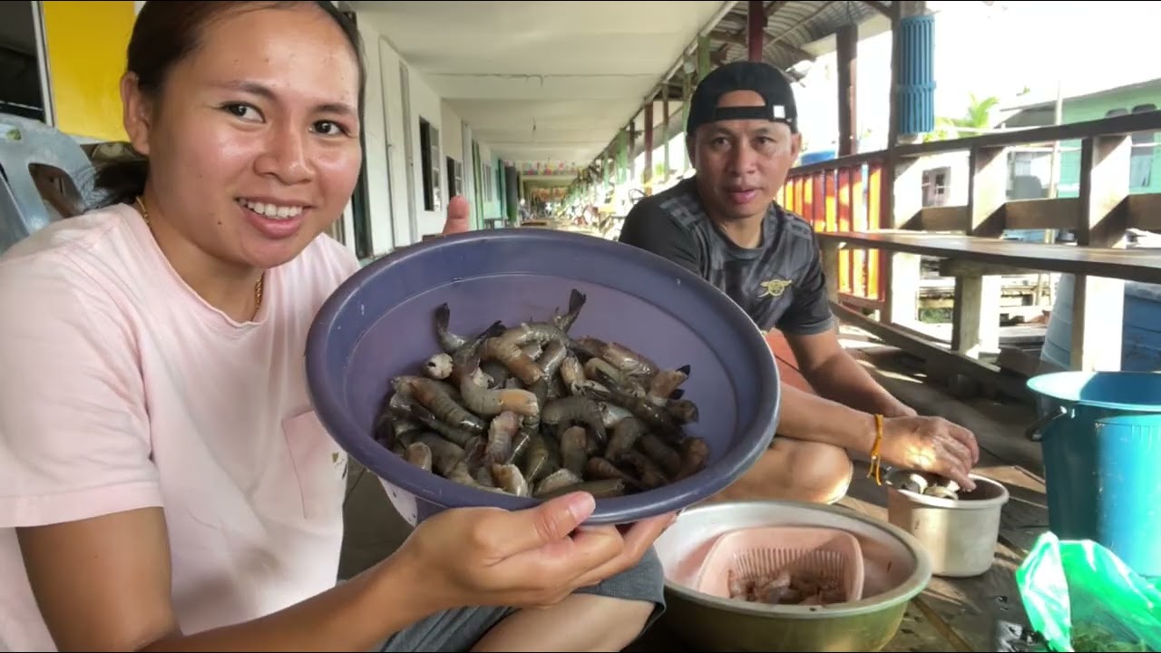 Acara Ngetas Ulit// Bermain Sama Anak Buah// Udang Hasil Bubu Buat Kasam Udang