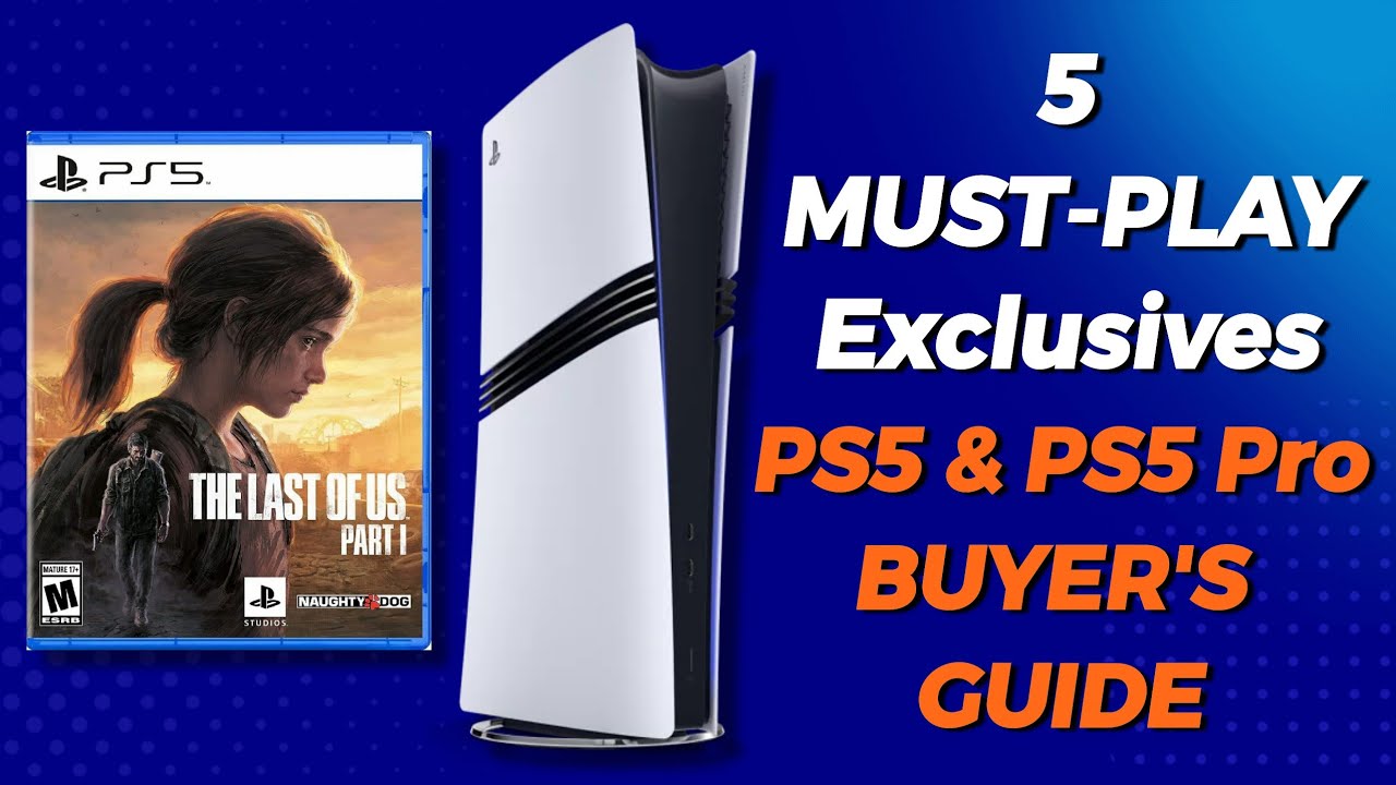 5 MUST-PLAY Exclusives For PS5 & PS5 Pro Owners!!