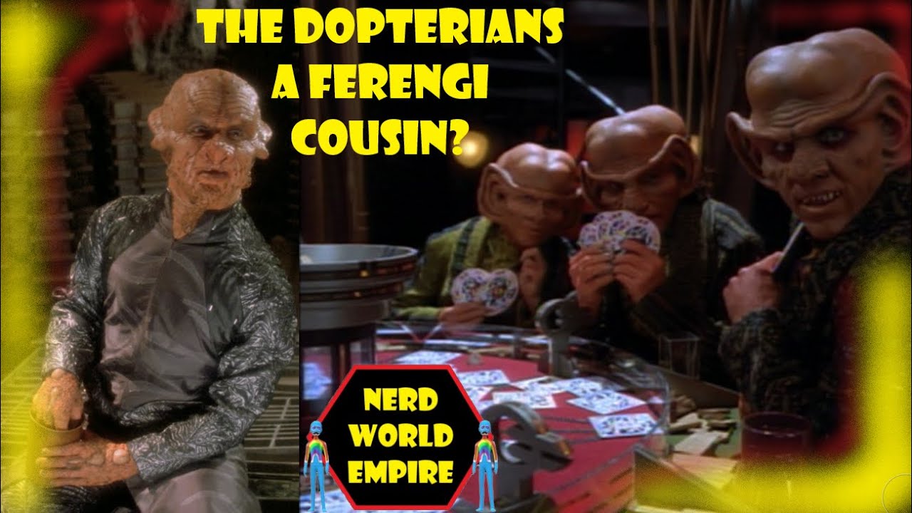 Star Trek | The Dopterian Race, to the Ferengi what the Neanderthals are to Hoomans