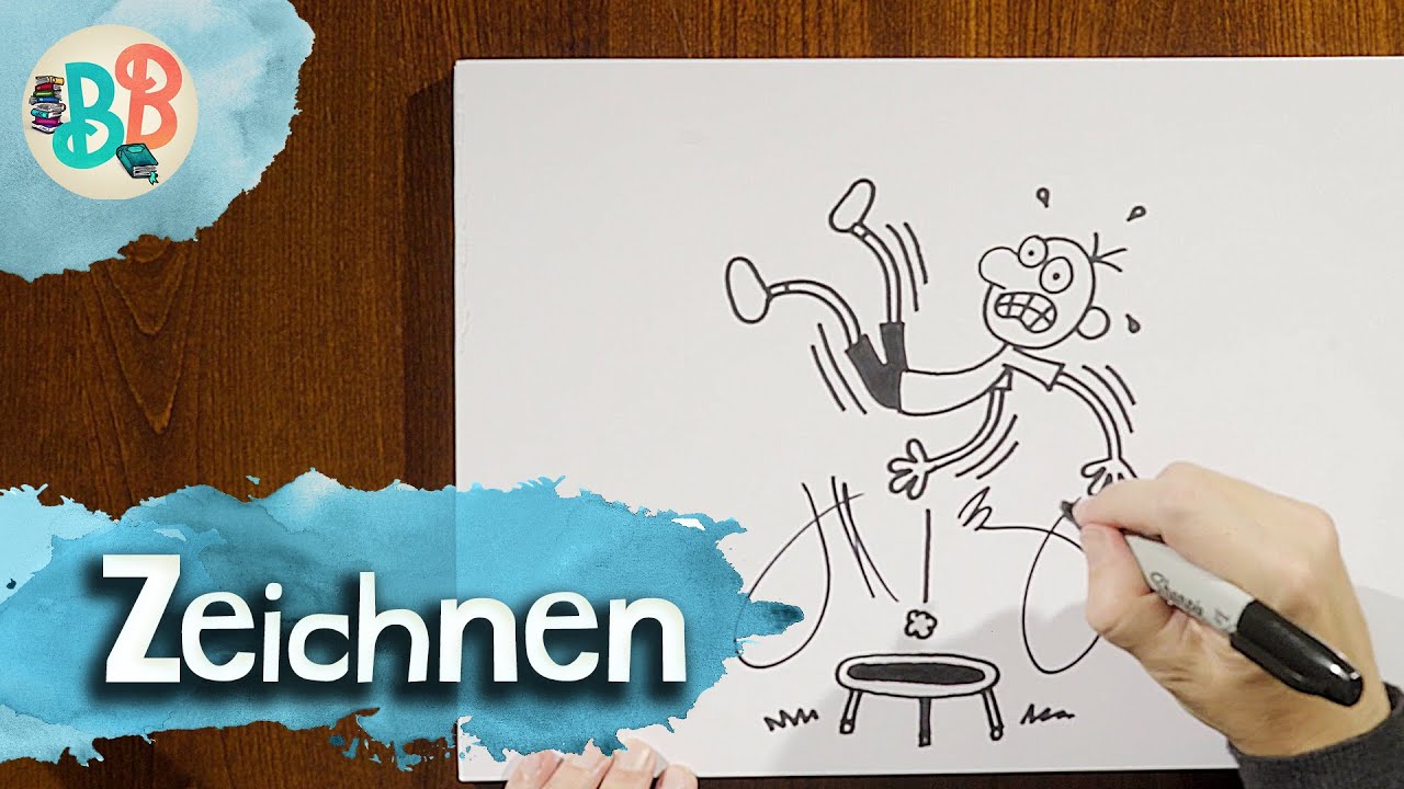 Greg einfach zeichnen - Jeff Kinney zeichnet Greg | Gregs Tagebuch