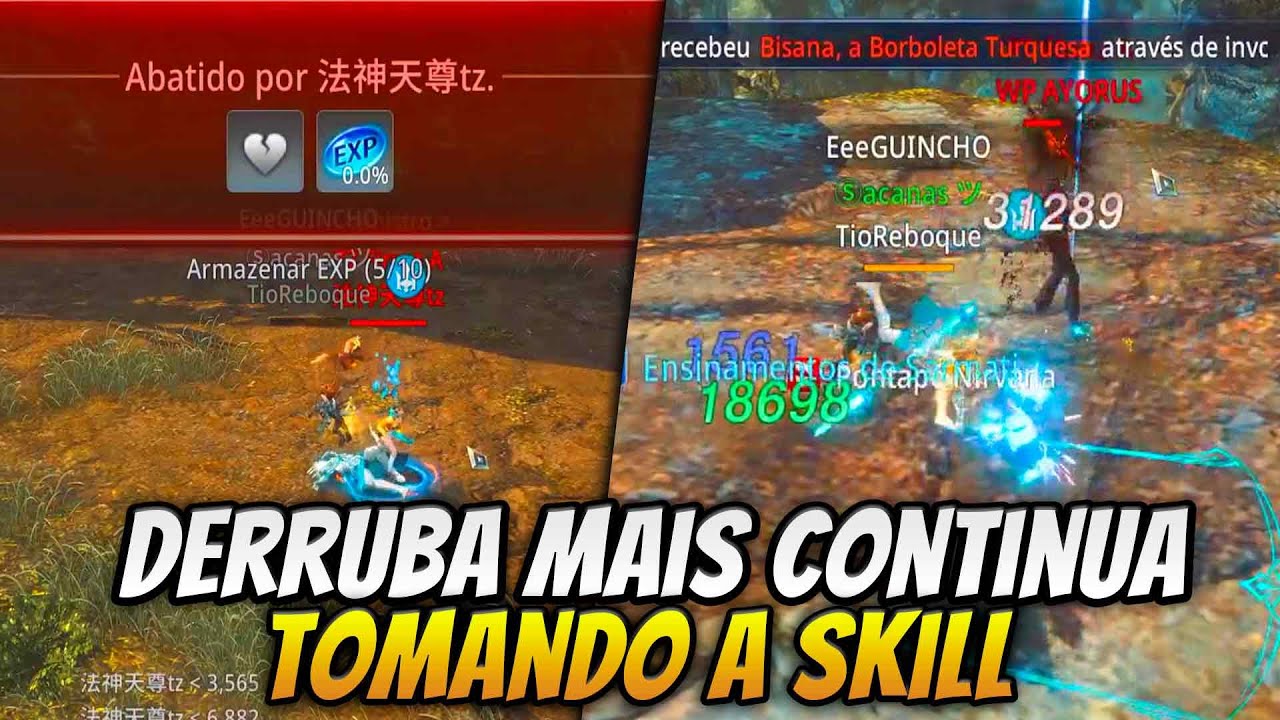 TZ TEM MUITO DANO, MESMO DERRUBANDO A CHUVA DE FLECHA LEVA | MIR4