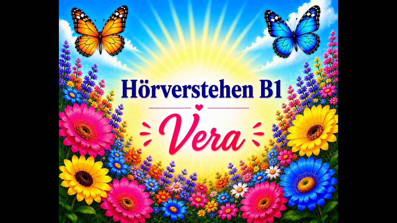 Telc B1 Hören Teil 1–3 | #Vera | Mit Lösungen 2026 izleme amaçlıdır. Kopyalanamaz, indirilemez