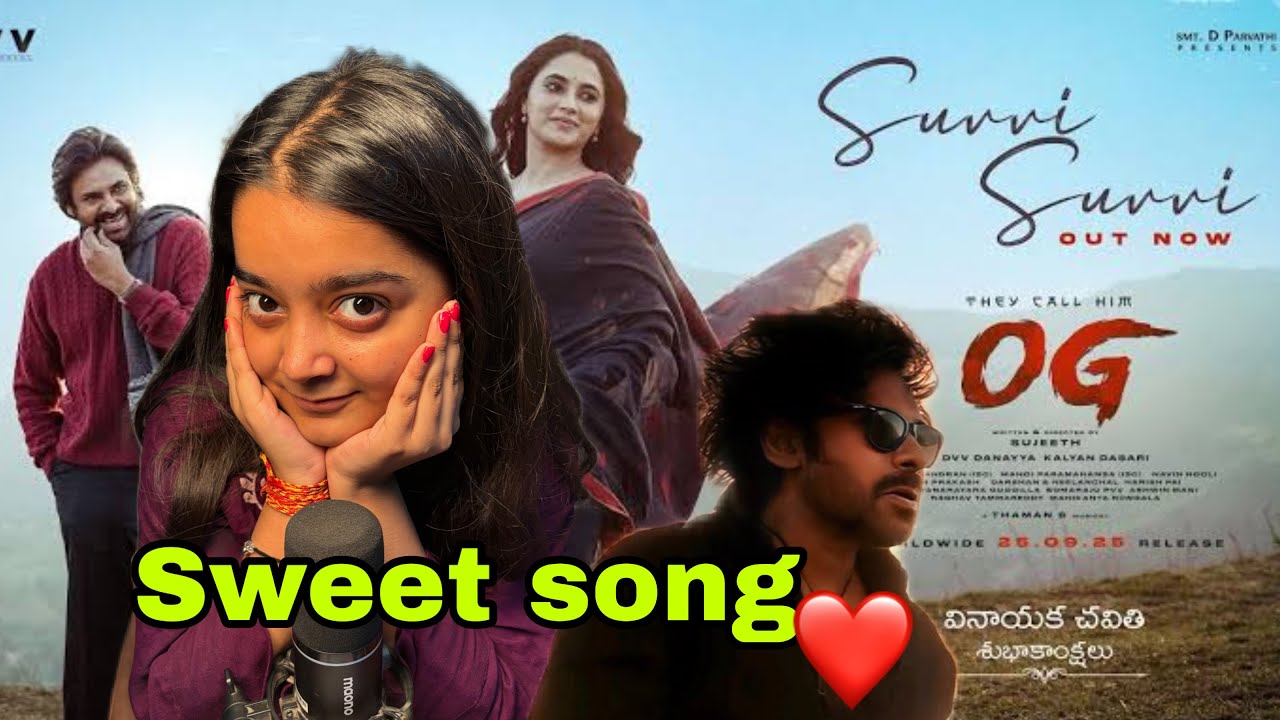Suvvi Suvvi Video Song Reaction | They Call him OG | Pawan Kalyan | Sujeeth | Thaman S | DVV Danayya