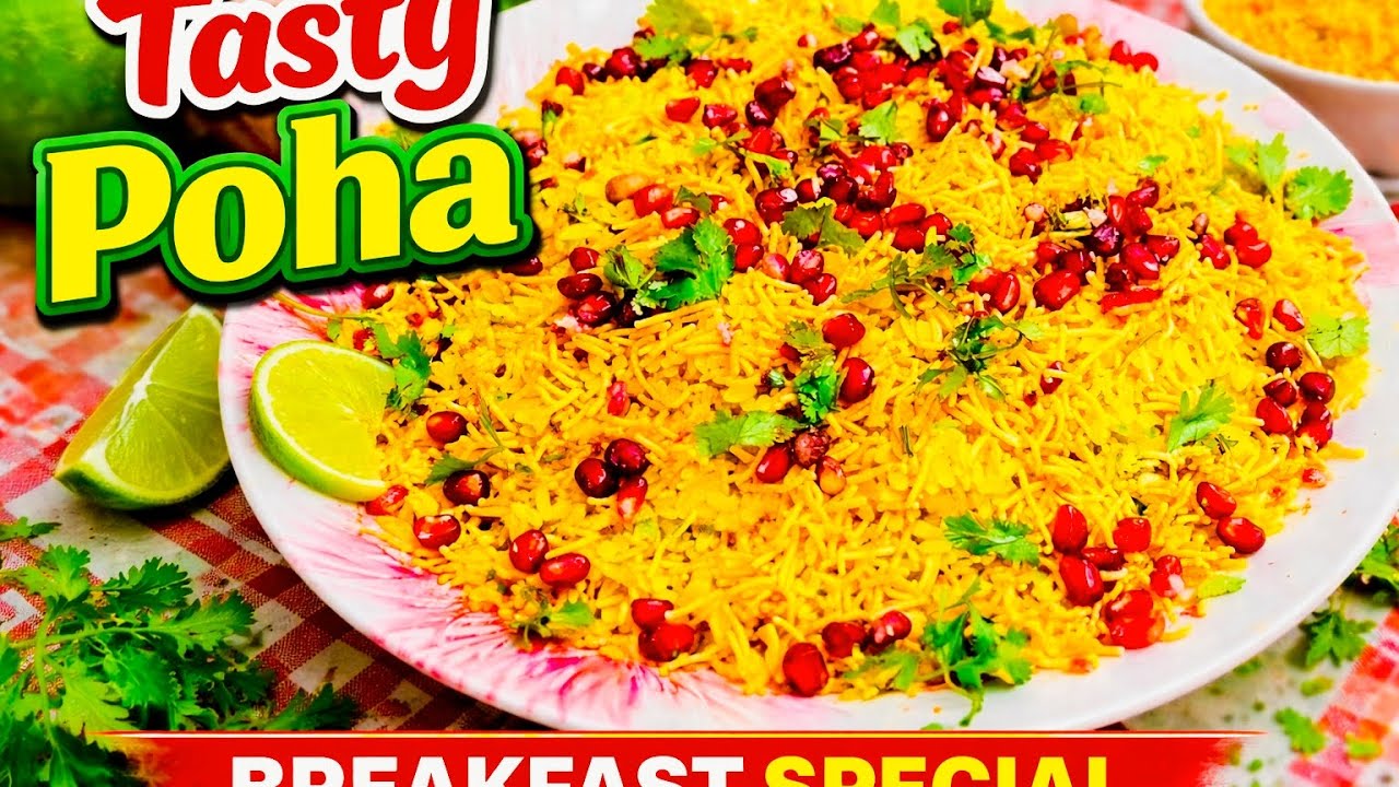 Poha Recipe😋 | पोहा रेसिपी | Indori Style Poha Recipe | Market Jaisa Poha  taste At Home