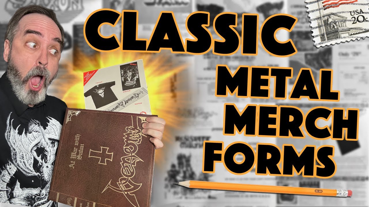 Classic Metal Album Merch Forms | &ldquo;You Could Buy THAT!!??&rdquo;
