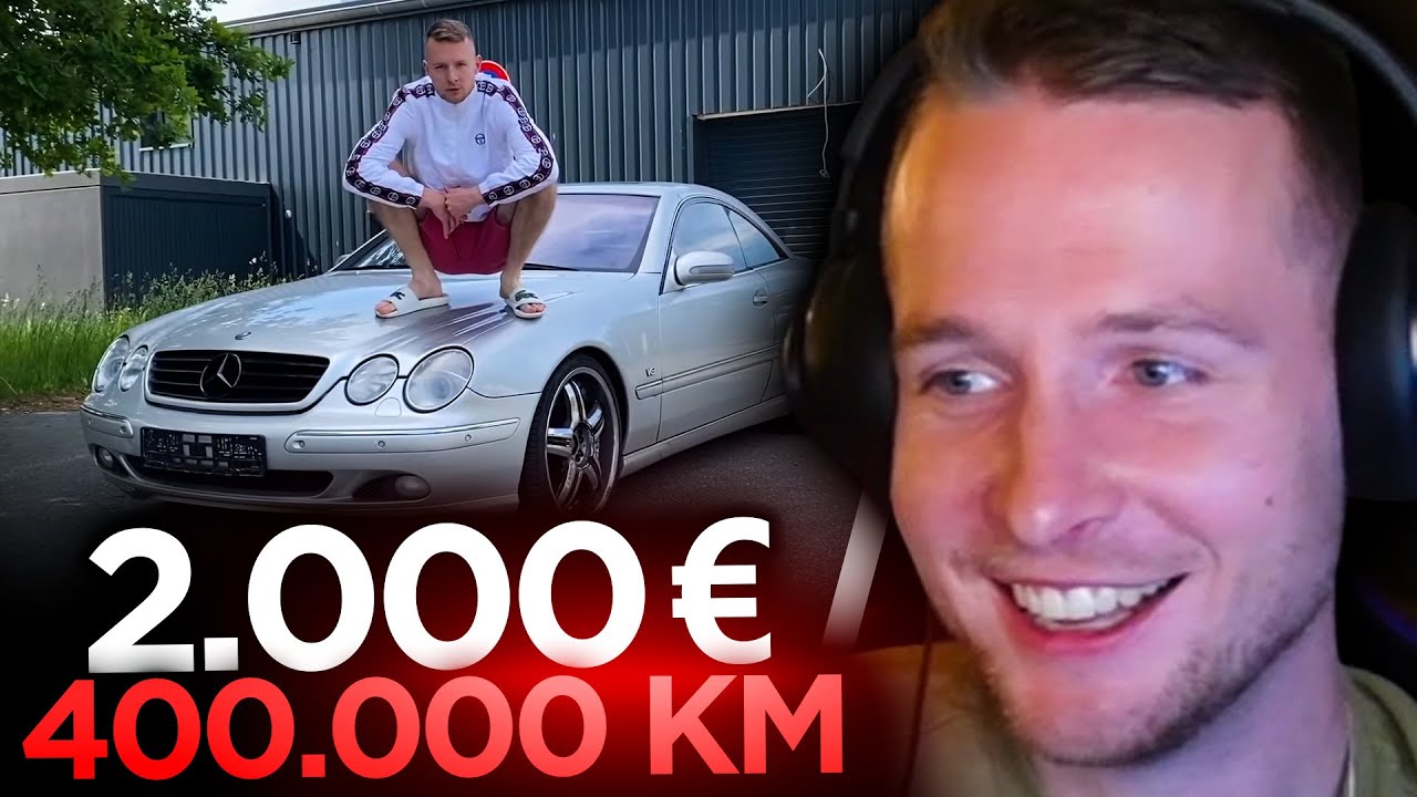 Billigsten CL500 Deutschlands gekauft (Pink Panther) - Nostalgie Reaction | Maeximiliano Highlights