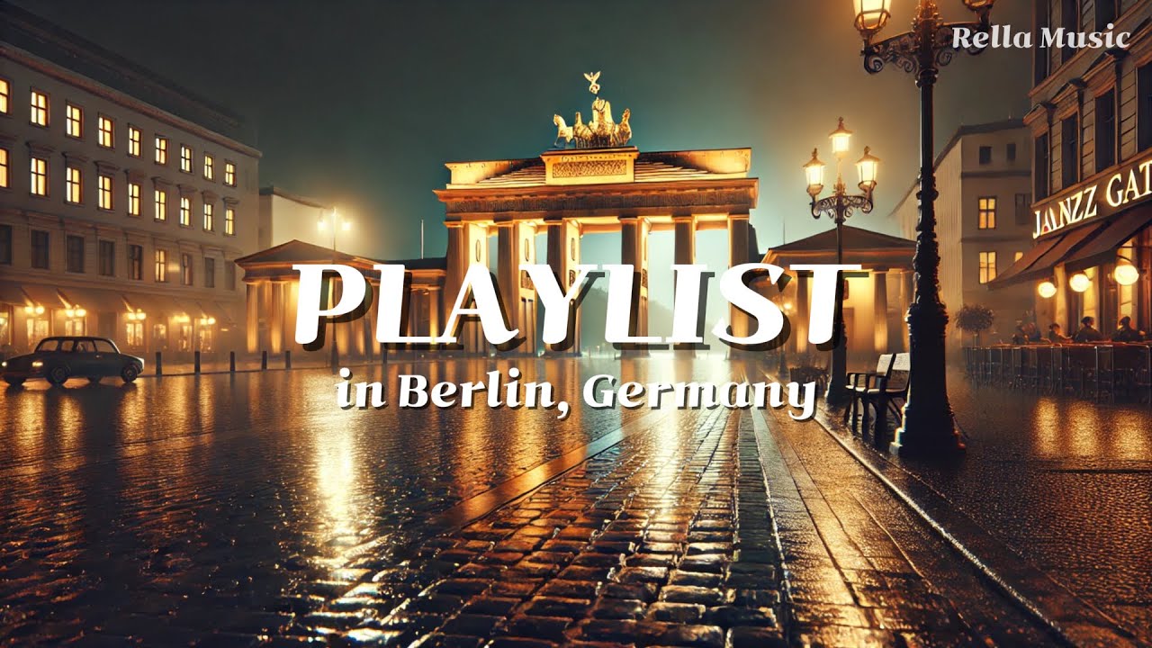 [PLAYLIST🎧] Rainy Café in Berlin, Lo-Fi Jazz for a Cozy Mood