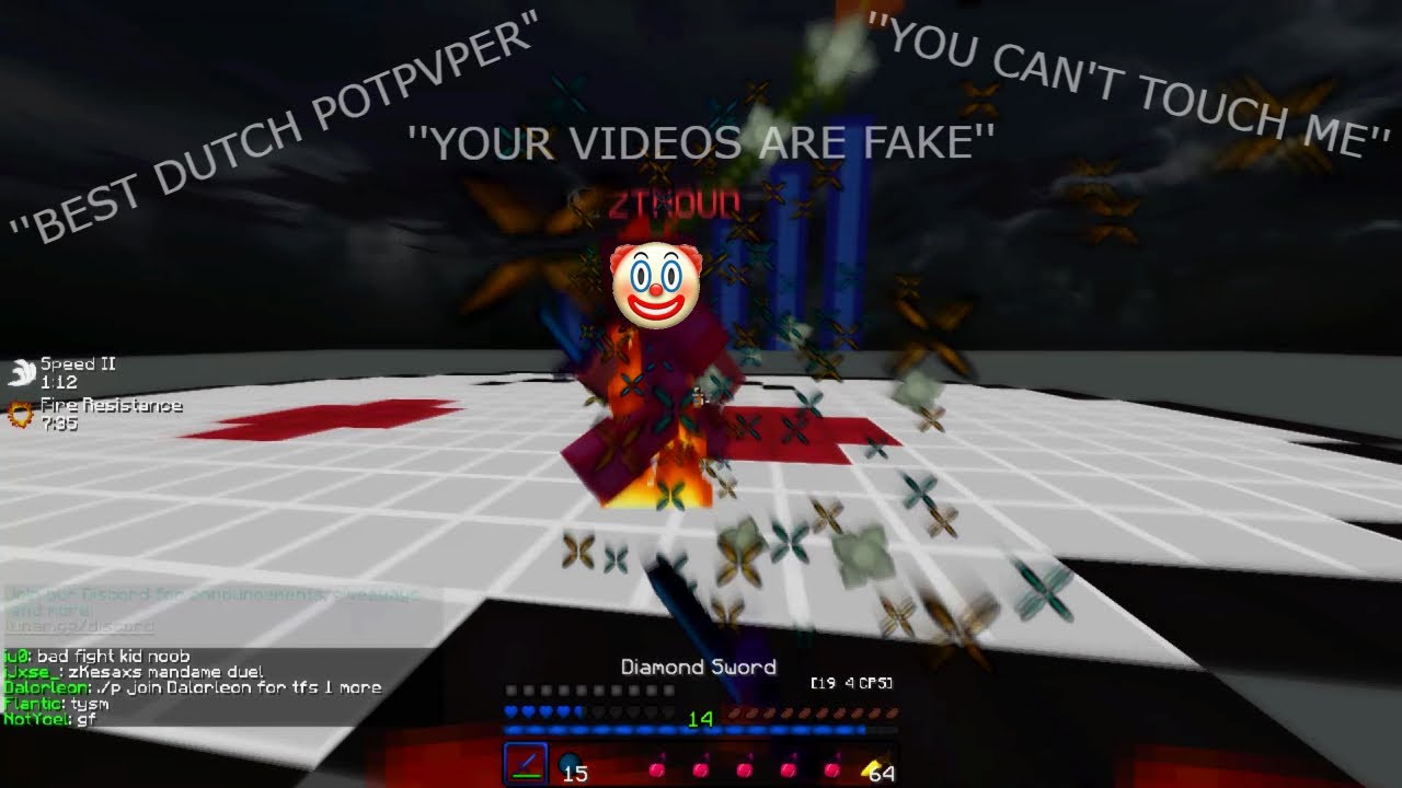 fruskygames biggest clown (3 potted and destroyed)