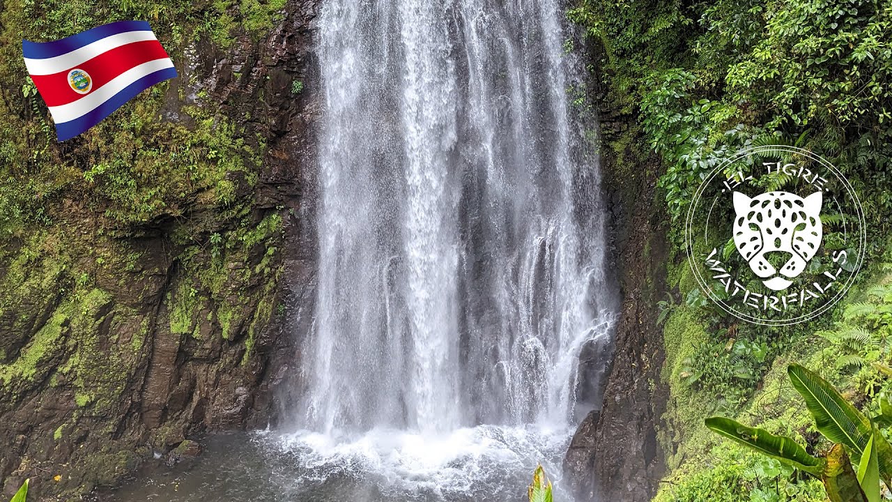 Amazing El Tigre Waterfalls | Monteverde, Costa Rica