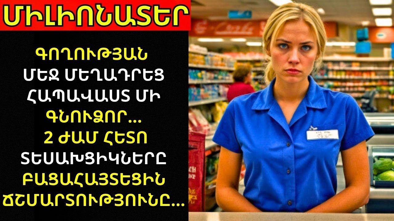 ՄԻԼԻՈՆԱՏԵՐԸ մեղադրեց երիտասարդ ԳՆԿԱՍԻՐՈՒՄ գողության մեջ – 2 ժամ անց տեսախցիկները զարմացրին նրան...
