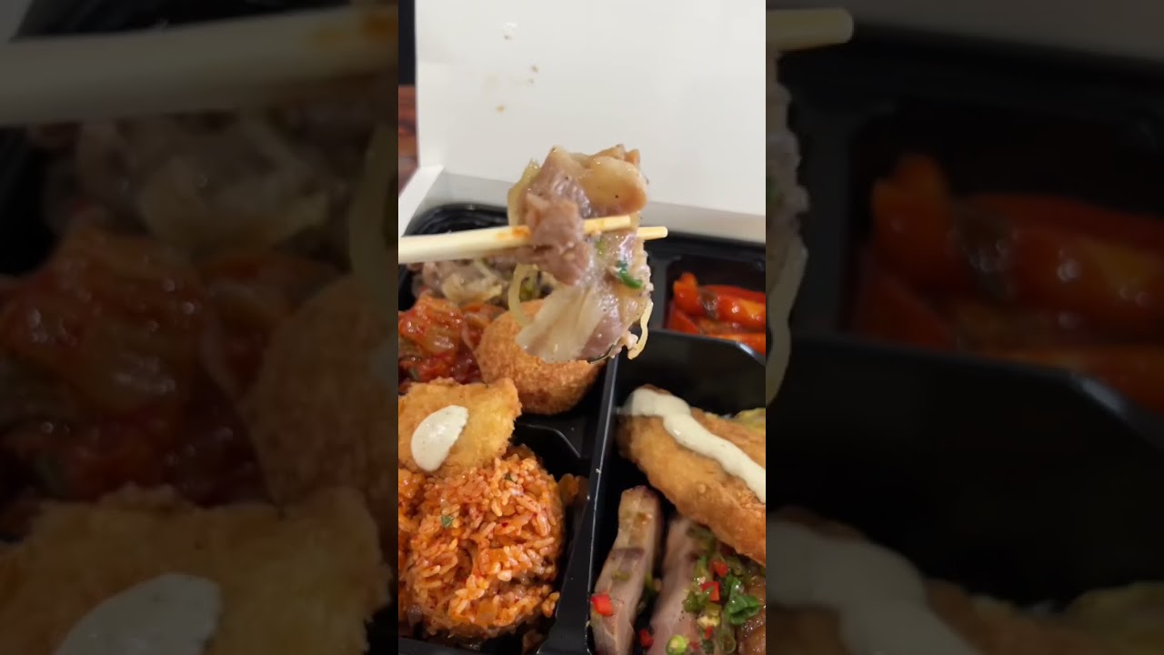 Korean Fast Food that serves HUGE Portions!