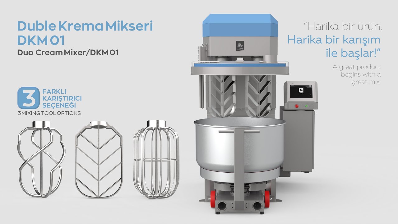 Duble Krema Mikseri / Double Cream Mixer