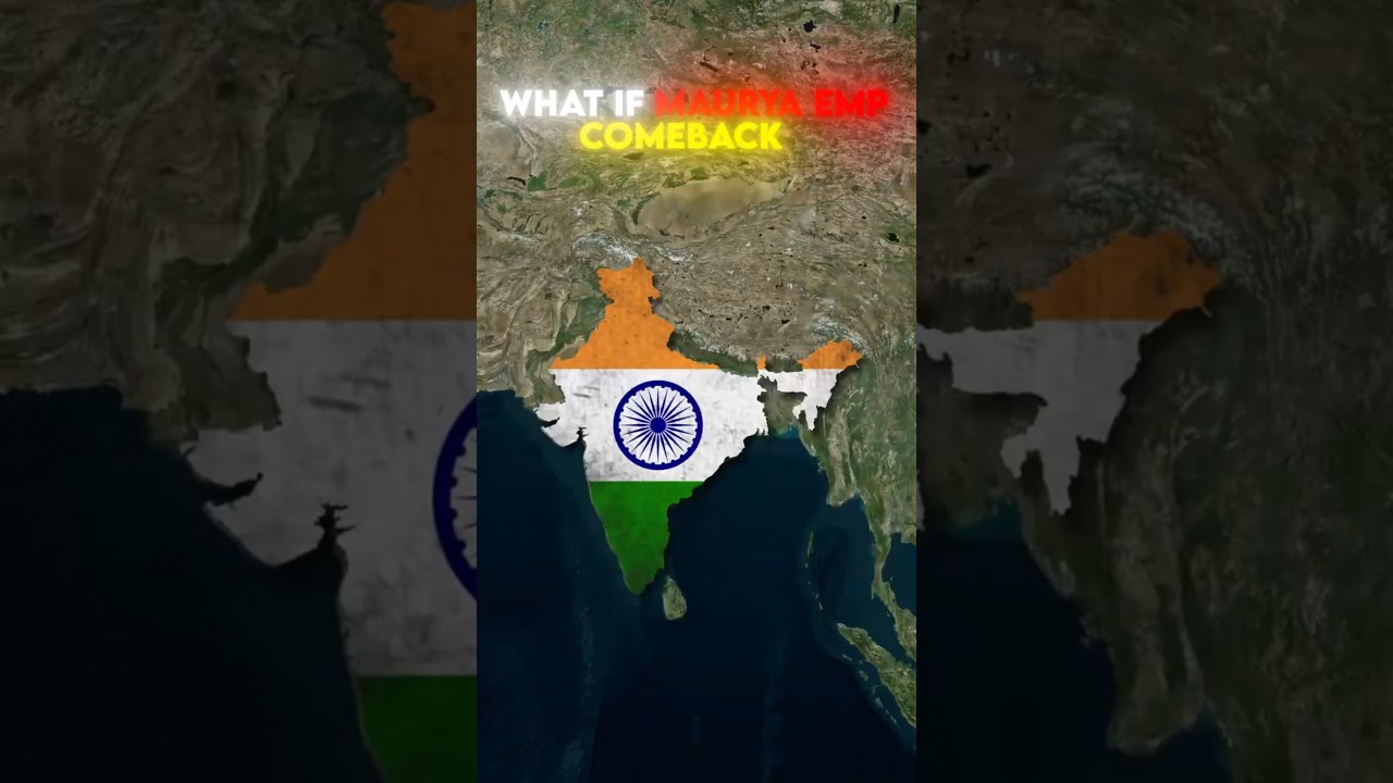 What If the Maurya Empire Returned in 2025?  #geographythroughmaps #geography #top #history #map
