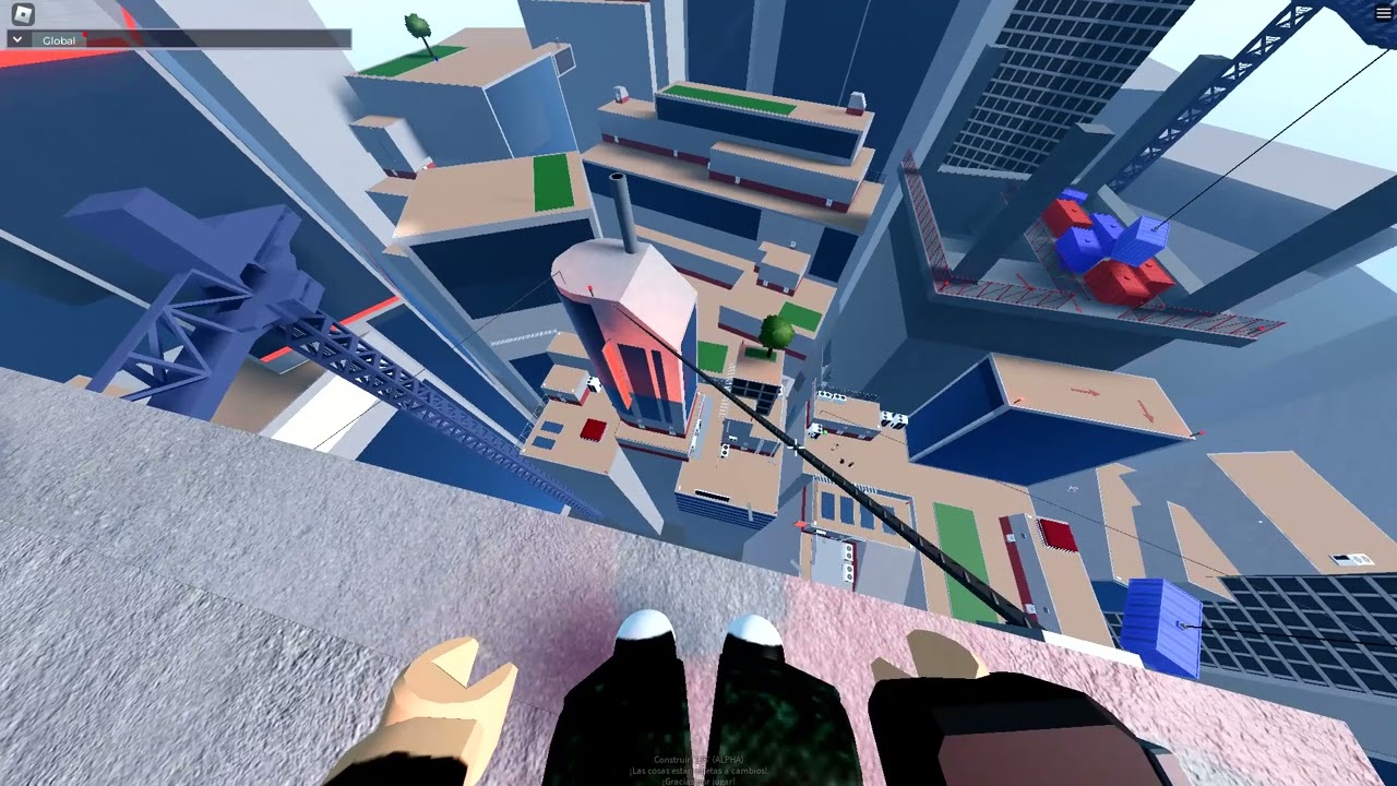 JUGANDO JUEGO DE PARKOUR SIN TITULO/Roblox