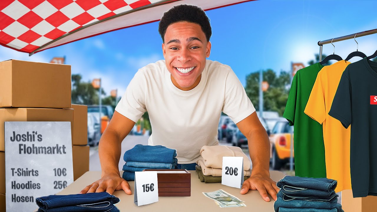 ICH HABE MEINEN EIGENEN FLOHMARKT VERANSTALTET...👀💸