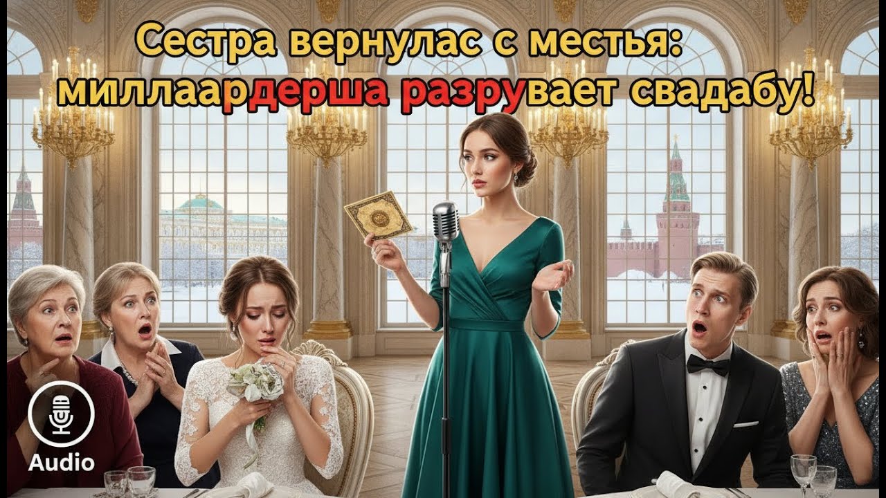 ОТВЕРГНУТАЯ СЕСТРА ПРИШЛА НА СВАДЬБУ НАЧАЛЬНИЦЕЙ ЖЕНИХА, ПРЕВРАТИВ ПРАЗДНИК В ХАОС