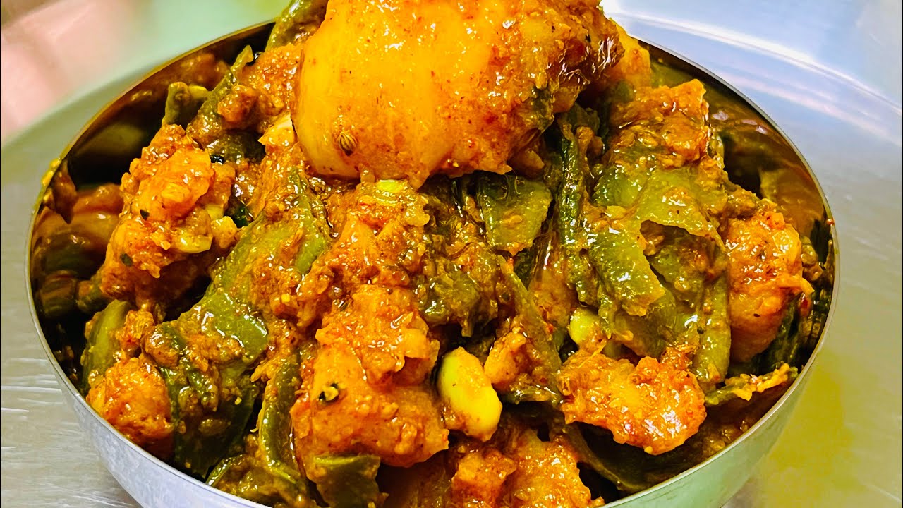मसालेदार आलू सेम फली की स्वादिष्ट सब्जी | Sem ki Sabji ki Recipe | Sem ki Recipe