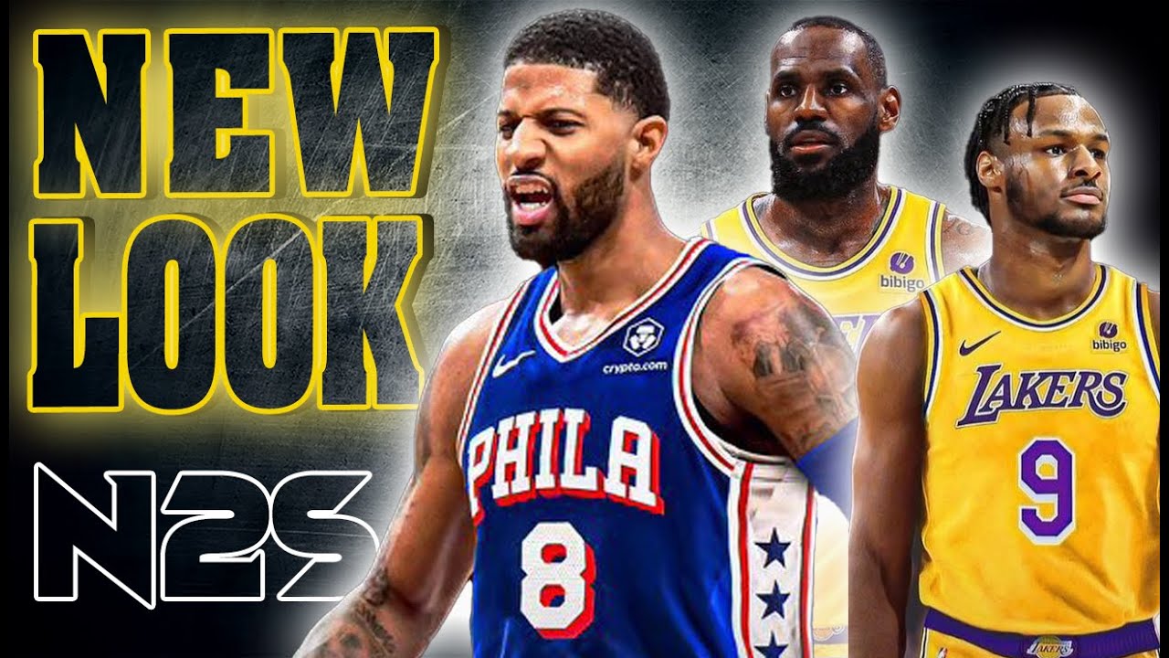 🆕NEW LOOK | LAKERS vs 76ERS | NBA 2K24