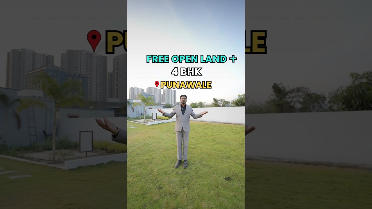 First Time in Pune! 4BHK + 2000 Sqft Private Open Land! 🏡✨ Call 8282827441
