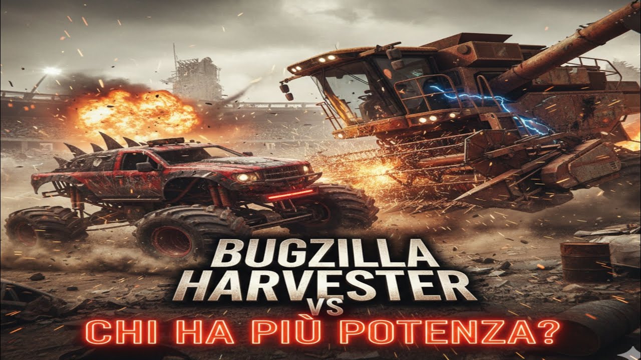 BUGZILLA vs HARVESTER 🚜💥 Demolizione Totale su Wreckfest –Chi Ha Più Potenza? GIUDICATE VOI! #gaming