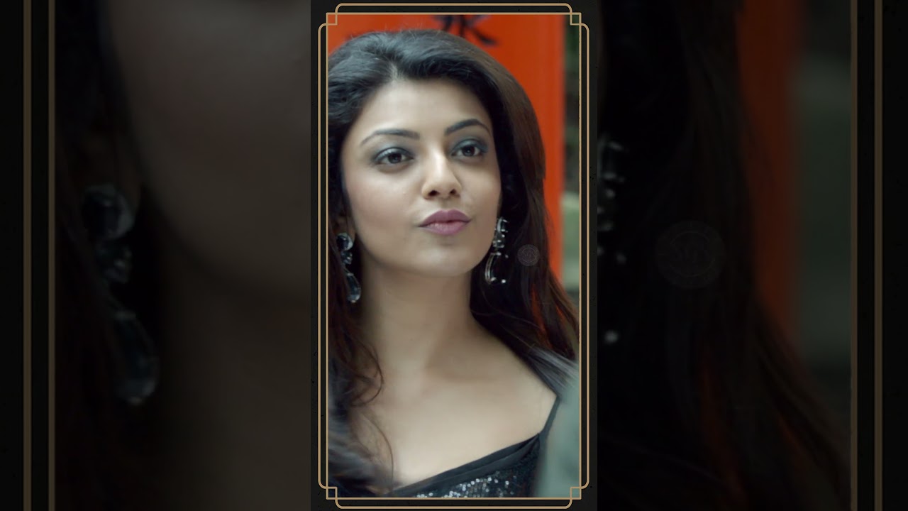 Enchanting Elegance: Kajal Aggarwal's Beautiful Expressions in 'Kandangi' #supergoodfilms #ytshorts