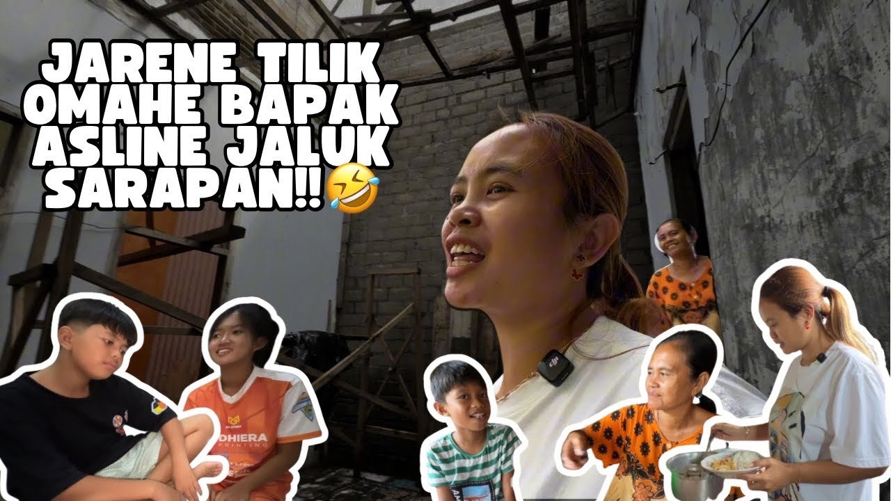TILIK PERKEMBANGAN RUMAH BAPAK NYOTO + NUNUT SARAPAN😅‼️