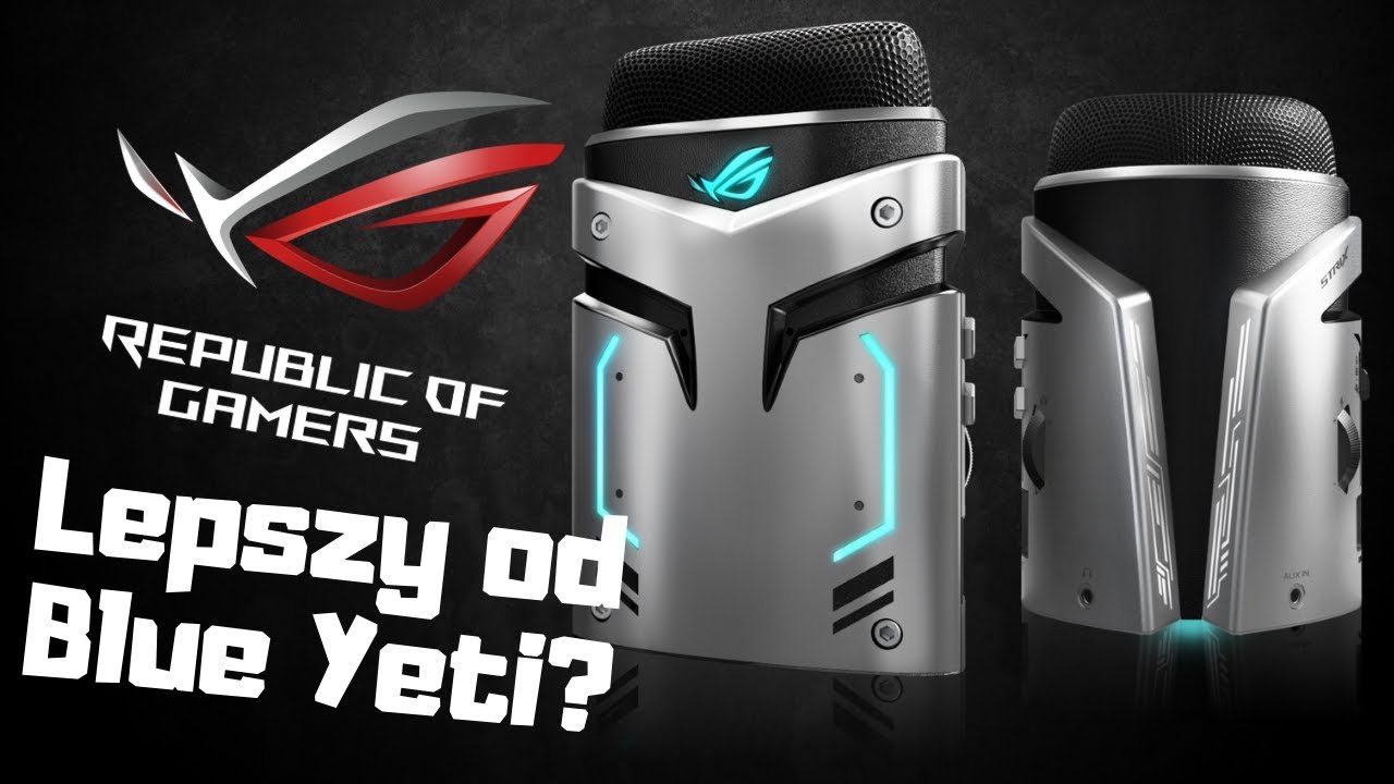 Tekowy Mikrofon - Recenzja Asus ROG Strix Magnus - Źródło Lepszego Dźwięku