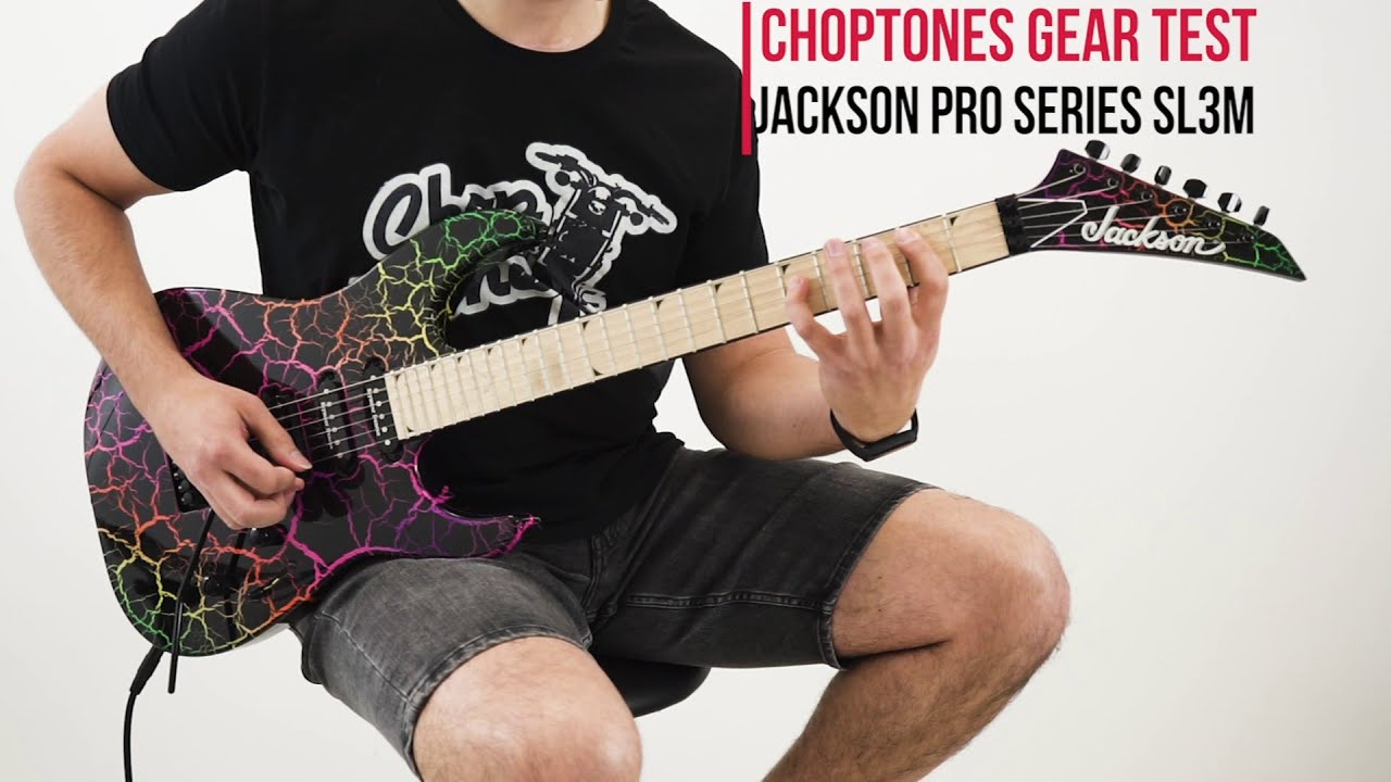 Jackson Pro Series Soloist SL3M Rainbow Crackle | Demo & Playthrough