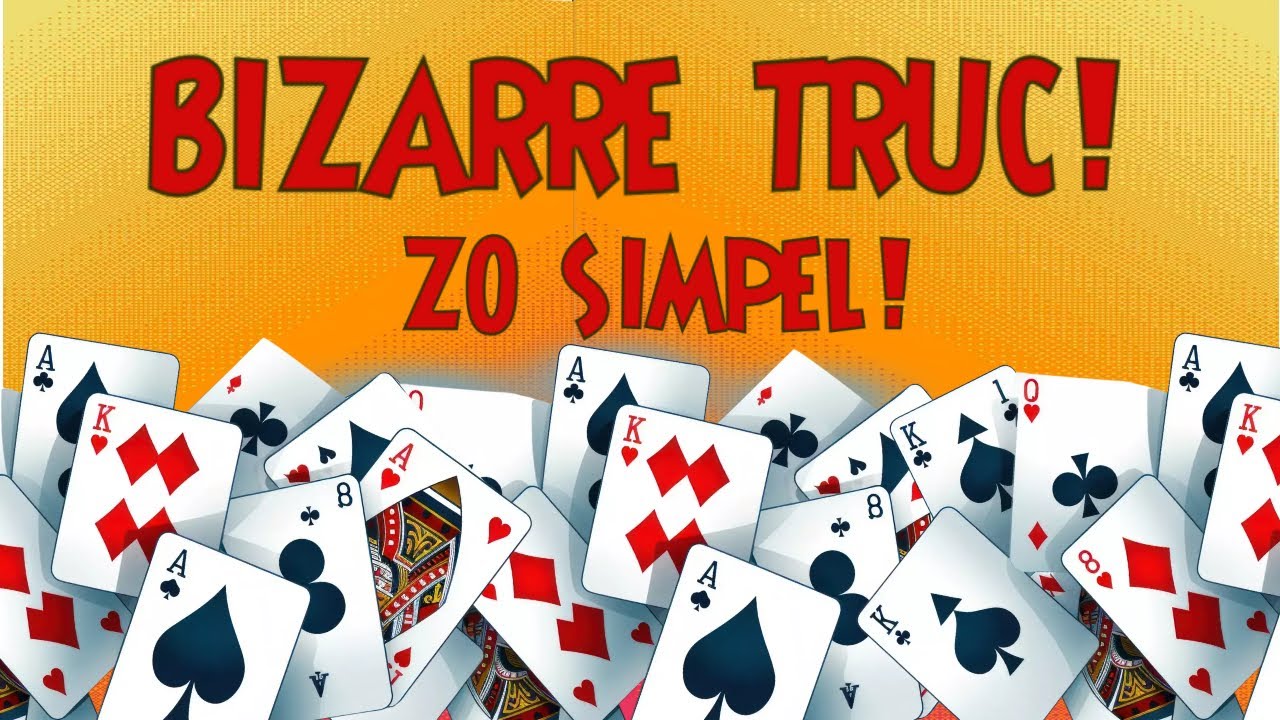 Simpele kaarttruc, makkelijke cardtrick!!