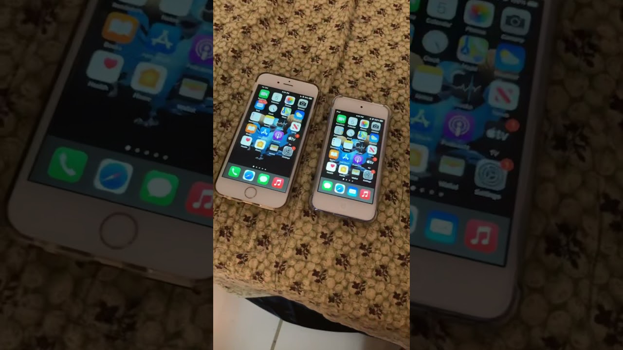 iPhone 6s vs iPod touch 7th gen Boot Up Test in June 2021