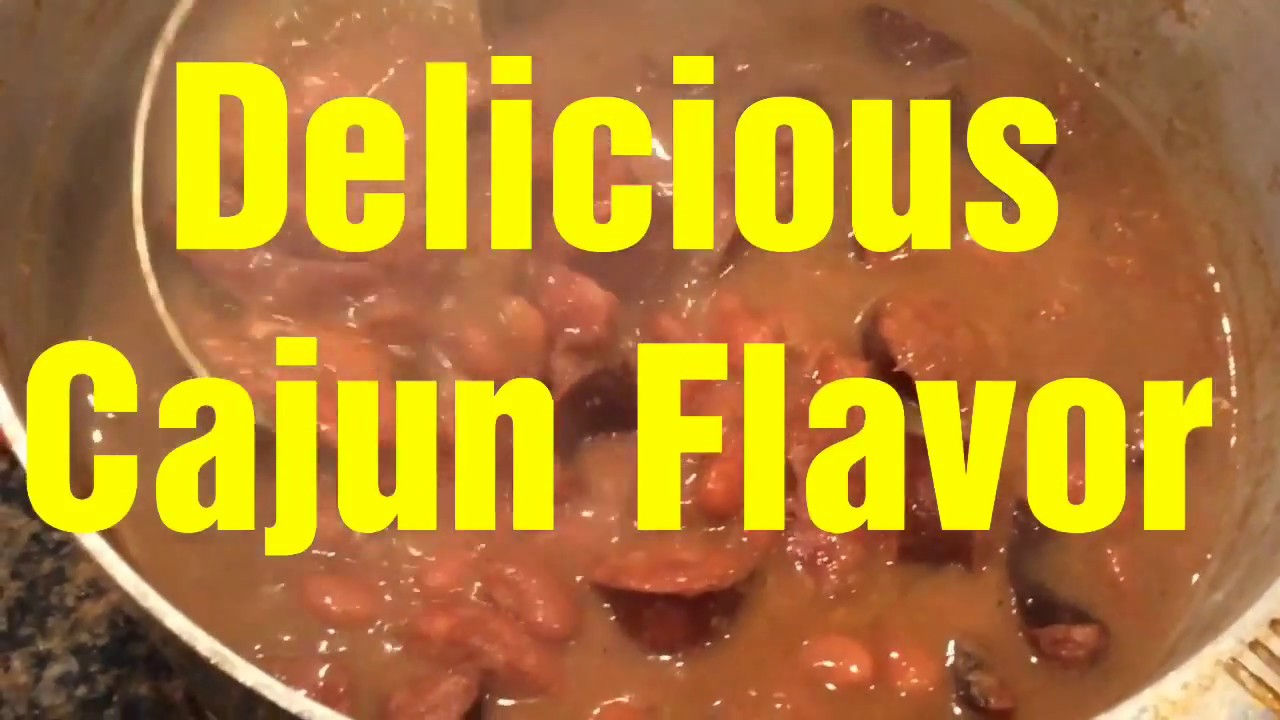 Red Beans  Rice  And Sausage, Cajun Style, Tutorial