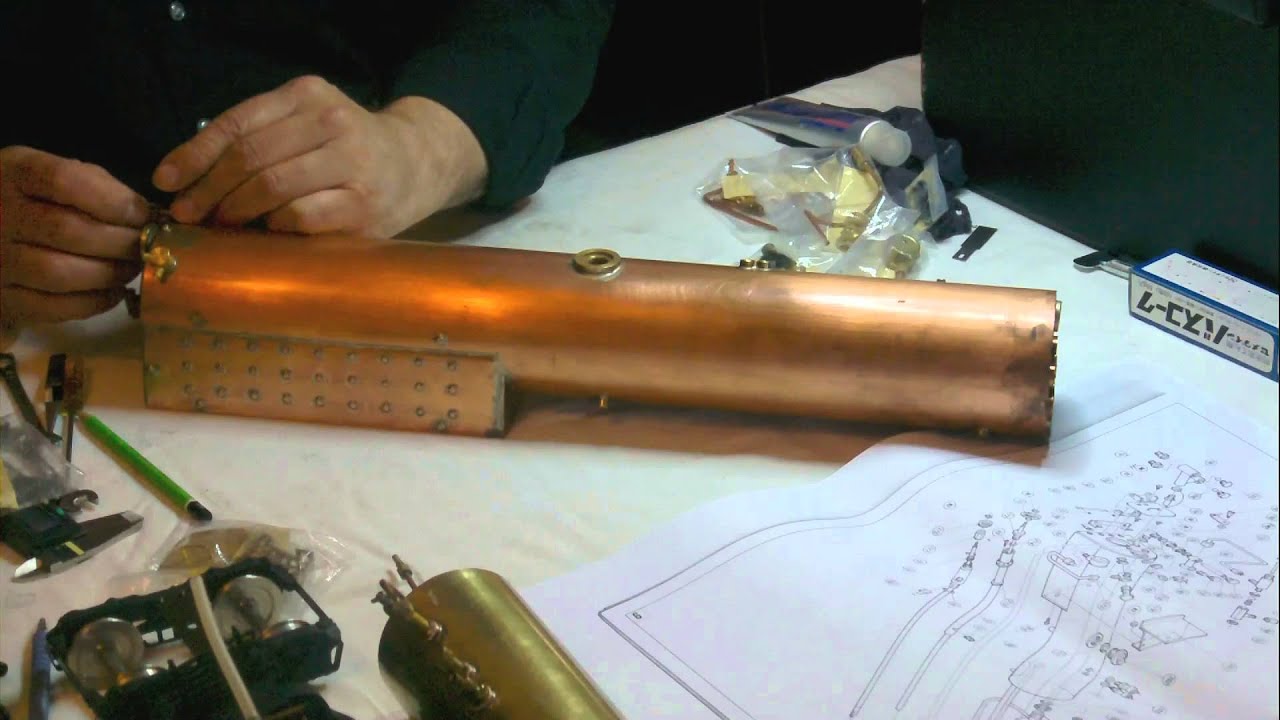 ASSEMBLAGE KIT BIGBOY ASTER LIVE STEAM GAUGE 1
