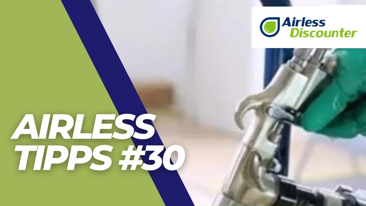 Airless Tipps #30 - Bitumen aus Spritzgerät entfernen & reinigen