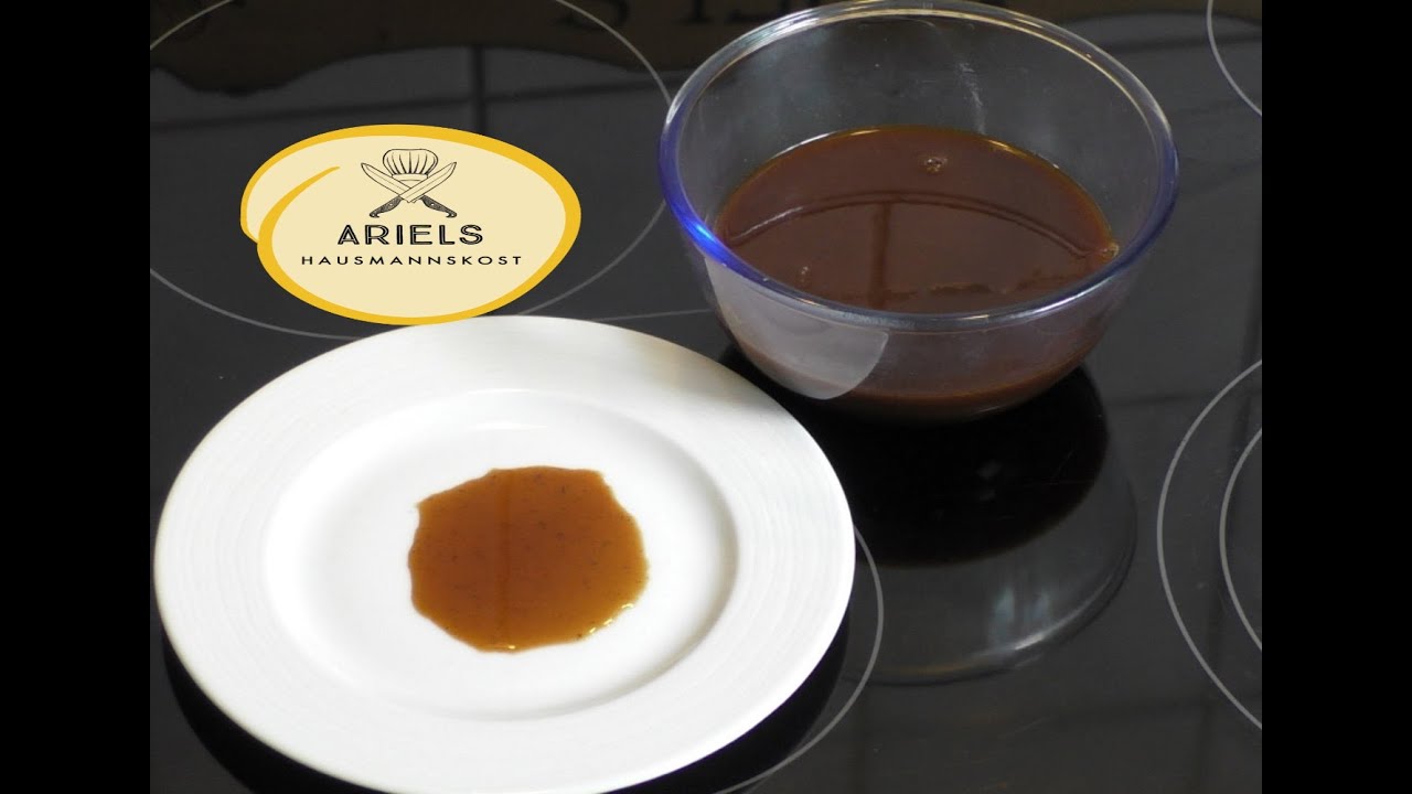 Geflügelsoße | Geflügeljus | Hühnersoße | eine Sauce voller Geschmack | Bratensoße | Hausmannskost |