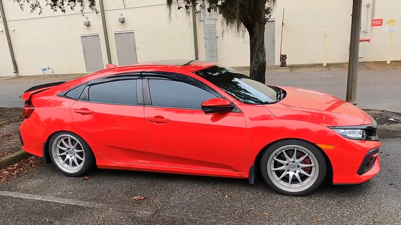 Wing Extension On 10th Gen Civic Si 🪽 
