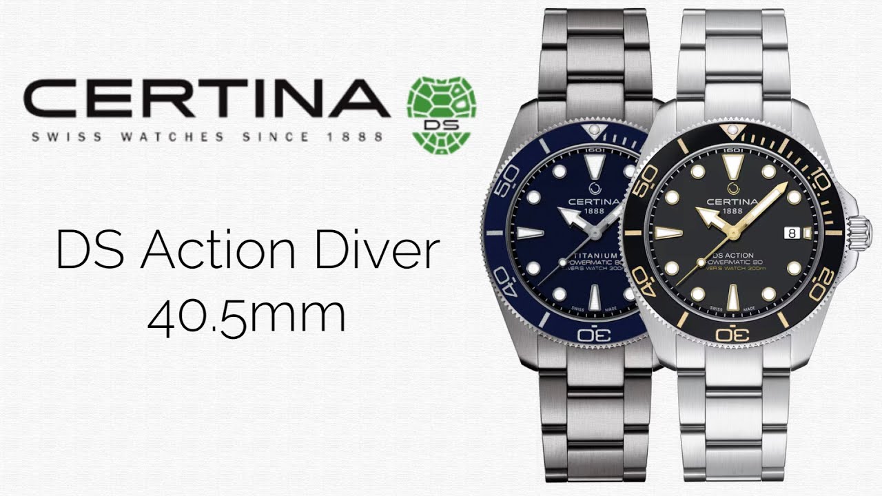 Unboxing - Certina DS Action Diver 40.5mm - Deutsch