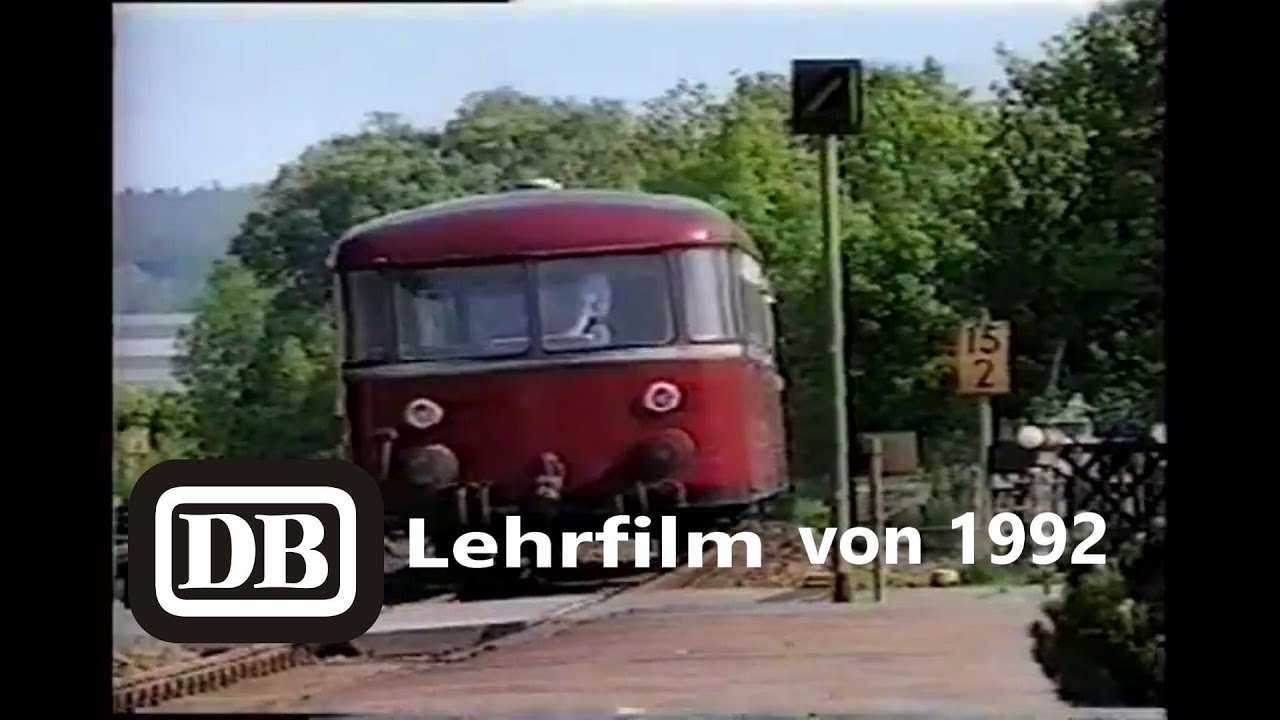 Bundesbahn Lehrfilm von 1992