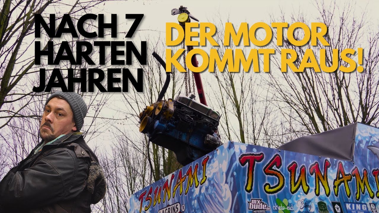 Quatsch und Schrauben: V8-Motor-Ausbau im Monstertruck!