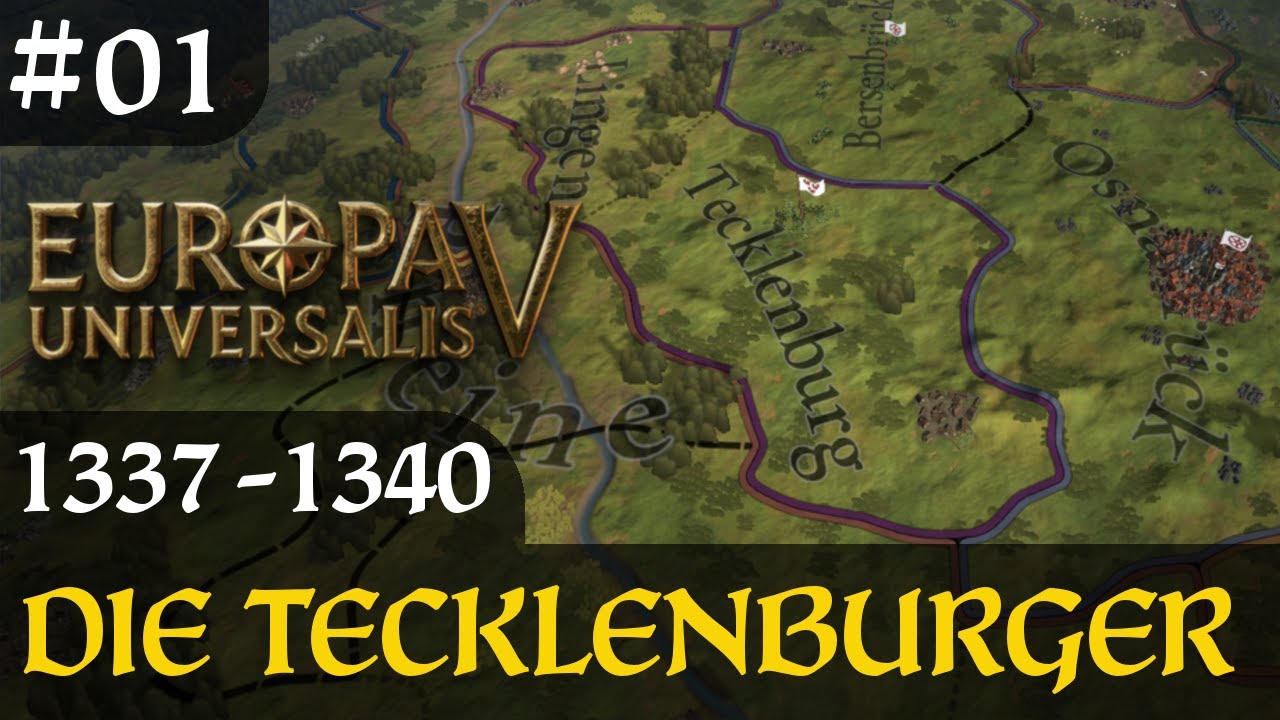 EU5 | #01 | Die Grafen von Tecklenburg | Nikolaus I. | Europa Universalis 5