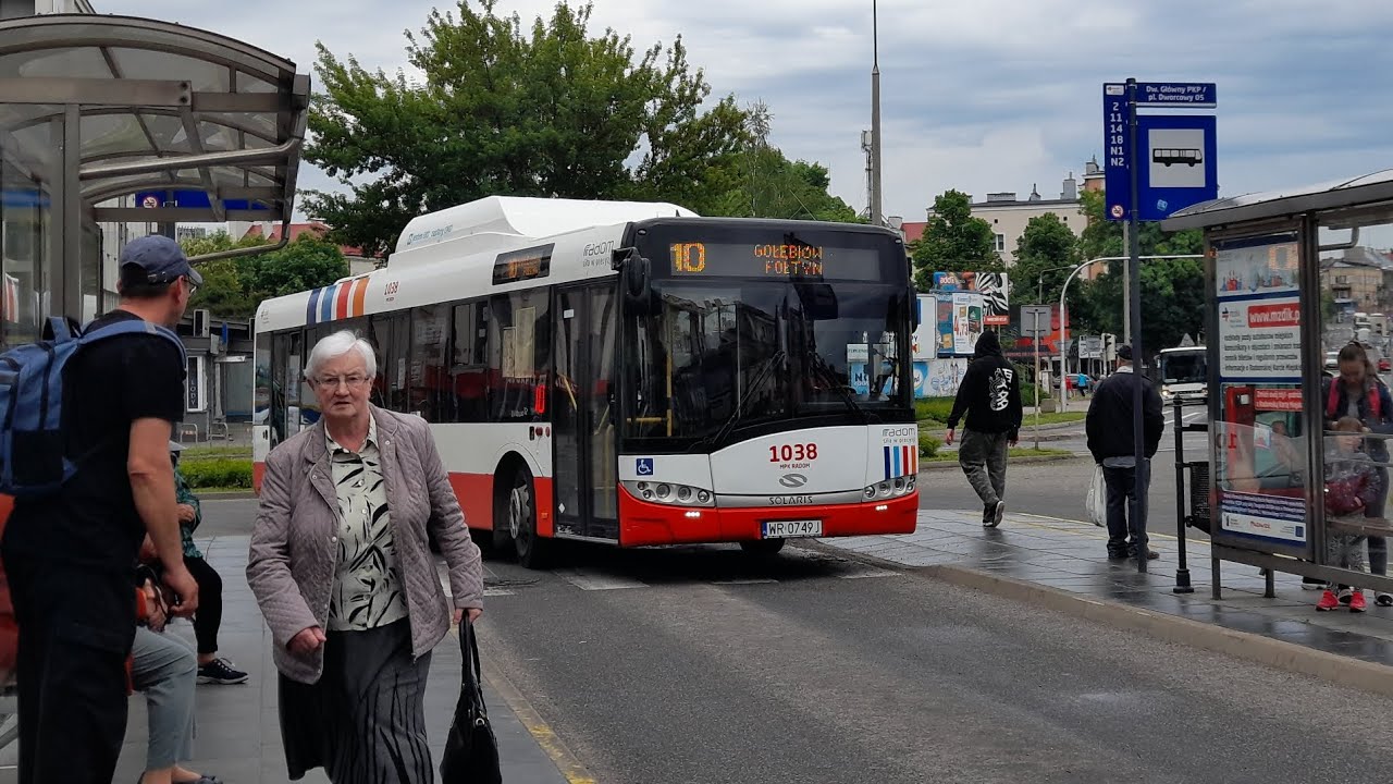 MPK Radom [🚌10], Solaris Urbino 12 III CNG #1038