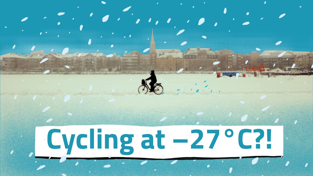 Can you really bike to work in extreme winter conditions?