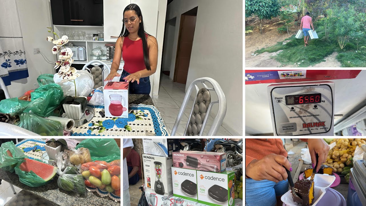 ACHO QUE ESSA SERÁ MINHA ÚLTIMA FEIRA🫤GANHEI PRESENTES DAS INCRITAS😍FINALMENTE NOSSAS GAVETAS CHEGOU
