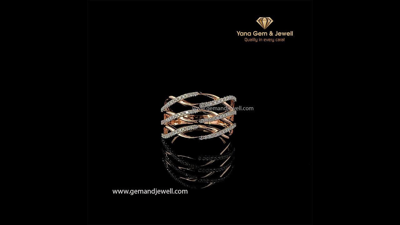 The Perfect Accessory: Styling the Crisscross Rose Gold Diamond Ring for Women | Yana Gem And Jewell
